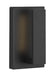 Visual Comfort Modern - LED Outdoor Wall Sconce - Nate - Black- Union Lighting Luminaires Decor
