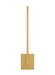 Visual Comfort Modern - LED Wall Sconce - Klee - Natural Brass- Union Lighting Luminaires Decor