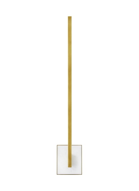 Visual Comfort Modern - LED Wall Sconce - Klee - Natural Brass- Union Lighting Luminaires Decor