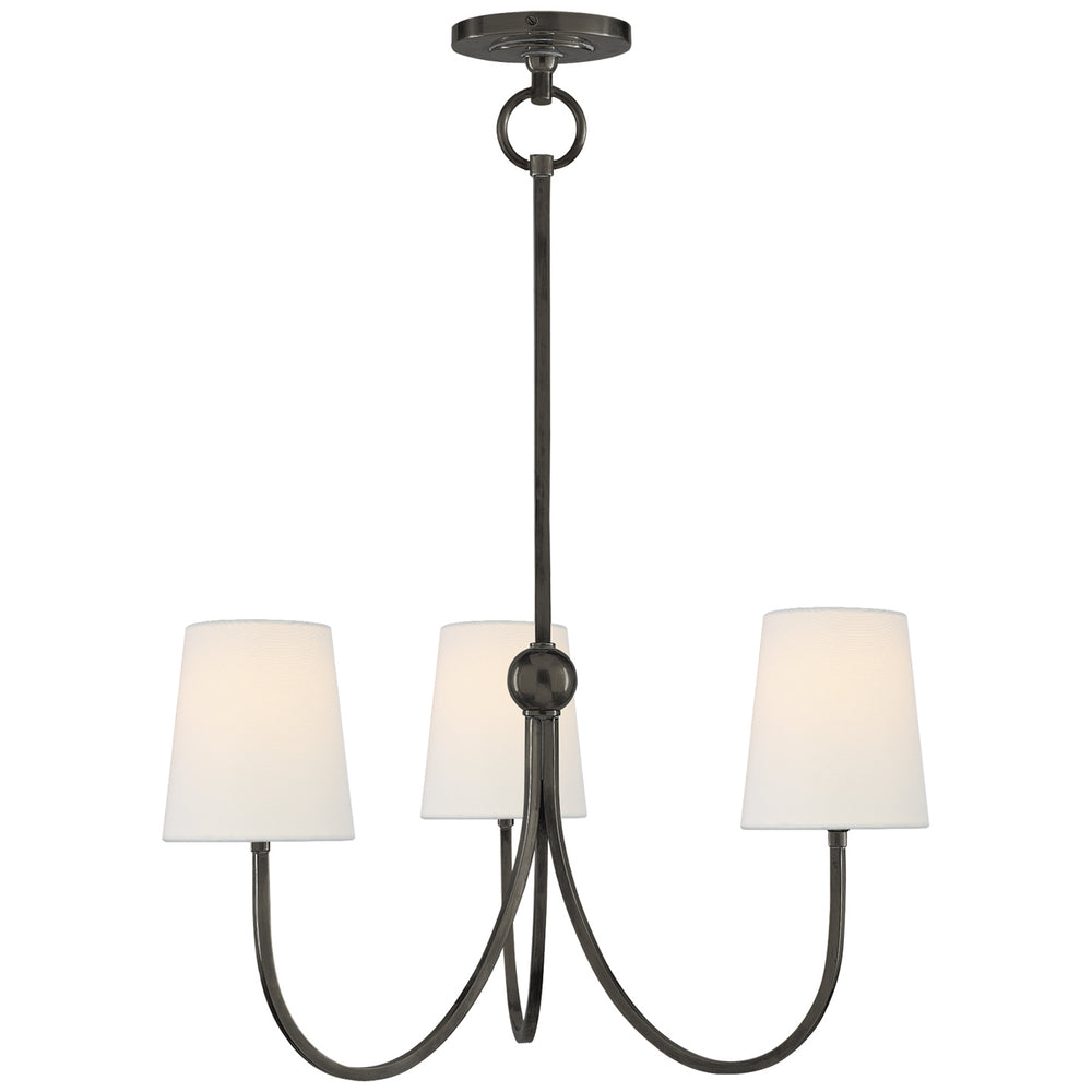 Visual Comfort Signature Canada - Three Light Chandelier - Reed - Bronze- Union Lighting Luminaires Decor