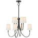 Visual Comfort Signature Canada - Eight Light Chandelier - Reed - Bronze- Union Lighting Luminaires Decor