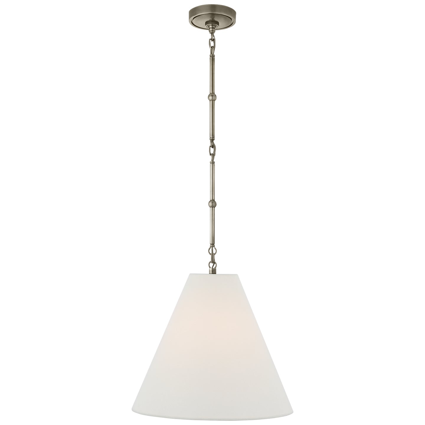 Visual Comfort Signature Canada - One Light Hanging Lantern - Goodman - Antique Nickel- Union Lighting Luminaires Decor