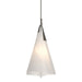 Hubbardton Forge - One Light Pendant - Mobius - Dark Smoke- Union Lighting Luminaires Decor