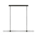 Visual Comfort Modern - LED Linear Chandelier - Langston - Plated Dark Bronze- Union Lighting Luminaires Decor