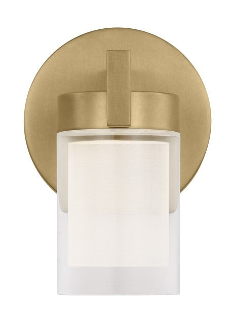 Visual Comfort Modern - LED Wall Sconce - Esfera - Natural Brass- Union Lighting Luminaires Decor