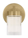 Visual Comfort Modern - LED Wall Sconce - Esfera - Natural Brass- Union Lighting Luminaires Decor