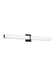 Visual Comfort Modern - LED Bath Vanity - Milan - Nightshade Black- Union Lighting Luminaires Decor