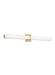Visual Comfort Modern - LED Bath Vanity - Milan - Natural Brass- Union Lighting Luminaires Decor