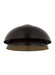 Visual Comfort Modern - LED Flushmount - Shanti - Dark Bronze- Union Lighting Luminaires Decor