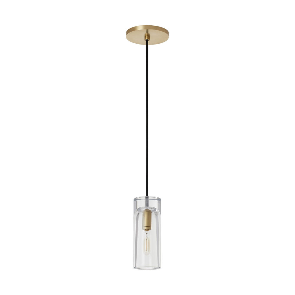 Visual Comfort Modern - One Light Pendant - Horizon - Natural Brass- Union Lighting Luminaires Decor