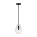 Visual Comfort Modern - LED Pendant - Alina - Nightshade Black- Union Lighting Luminaires Decor