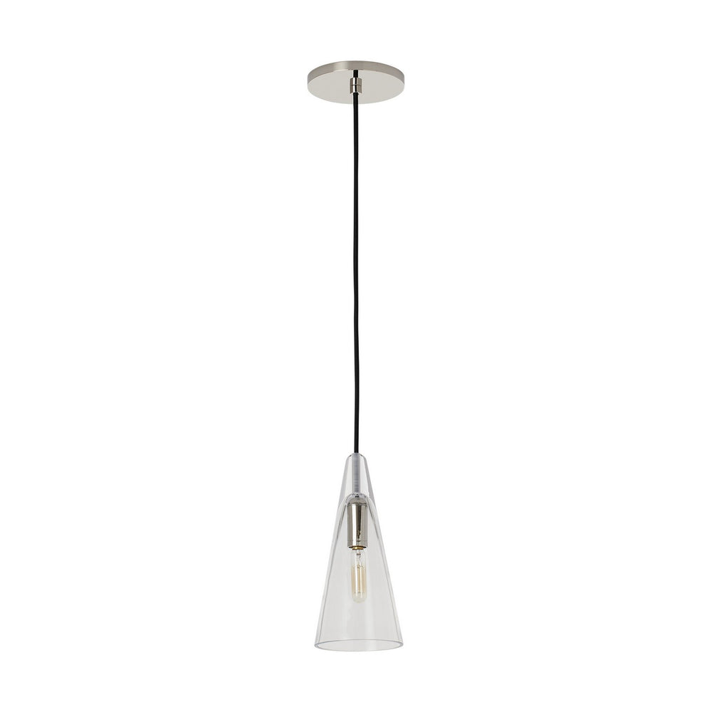 Visual Comfort Modern - LED Pendant - Selina - Polished Nickel- Union Lighting Luminaires Decor
