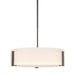 Hubbardton Forge - Three Light Pendant - Impressions - Dark Smoke- Union Lighting Luminaires Decor