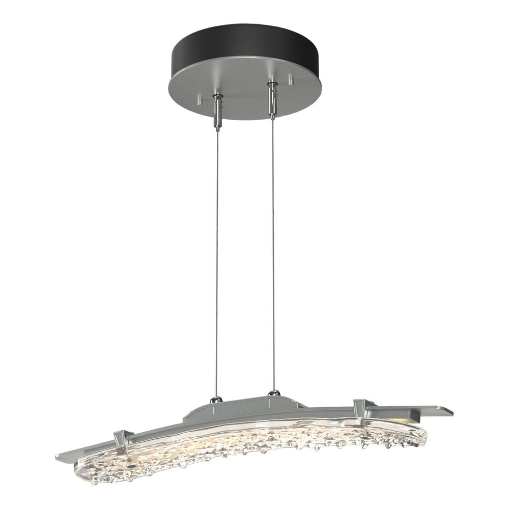 Hubbardton Forge - LED Pendant - Glissade - Vintage Platinum- Union Lighting Luminaires Decor