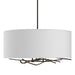 Hubbardton Forge - Three Light Pendant - Brindille - Dark Smoke- Union Lighting Luminaires Decor