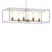 Hubbardton Forge - Six Light Pendant - Portico - Soft Gold- Union Lighting Luminaires Decor