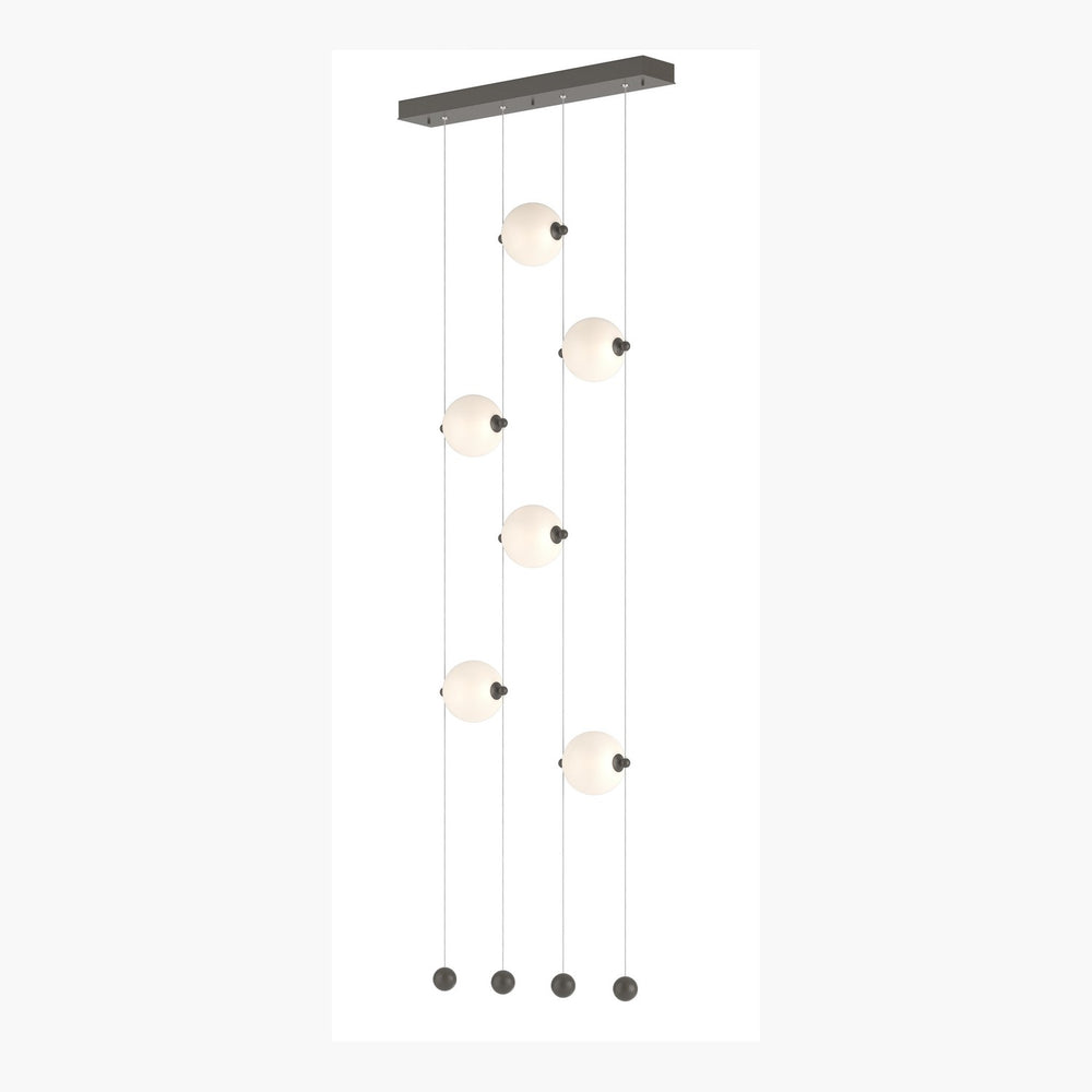 Hubbardton Forge - LED Pendant - Abacus - Dark Smoke- Union Lighting Luminaires Decor