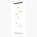Hubbardton Forge - LED Pendant - Abacus - Dark Smoke- Union Lighting Luminaires Decor