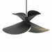 Hubbardton Forge - One Light Pendant - Hibiscus - Dark Smoke- Union Lighting Luminaires Decor