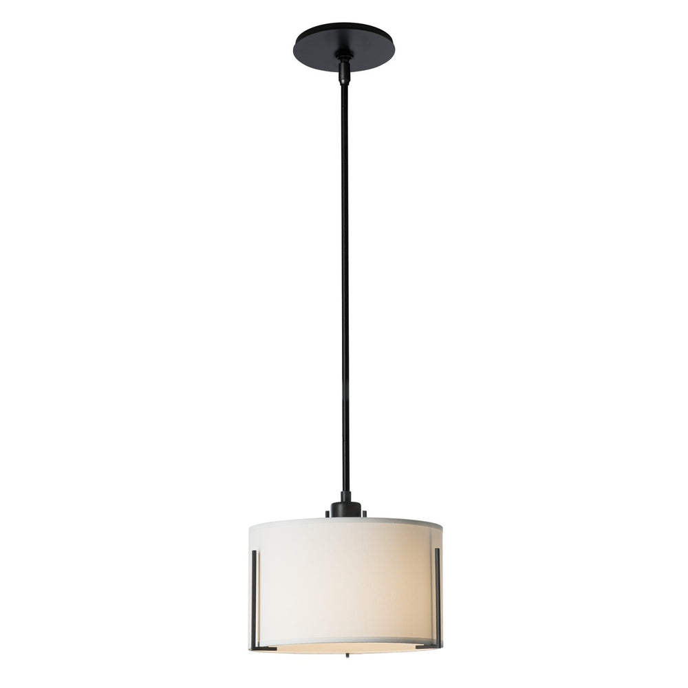 Hubbardton Forge - One Light Pendant - Exos - Black- Union Lighting Luminaires Decor