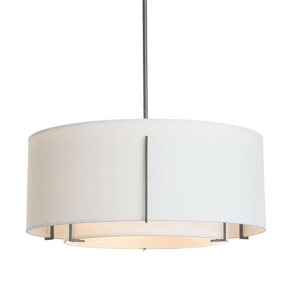 Hubbardton Forge - Three Light Pendant - Exos - Natural Iron- Union Lighting Luminaires Decor