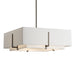 Hubbardton Forge - Four Light Pendant - Exos - Dark Smoke- Union Lighting Luminaires Decor