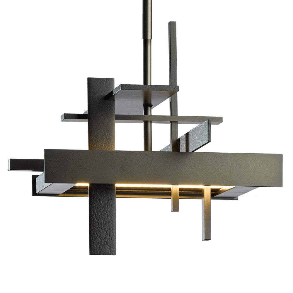 Hubbardton Forge - LED Pendant - Planar - Dark Smoke- Union Lighting Luminaires Decor
