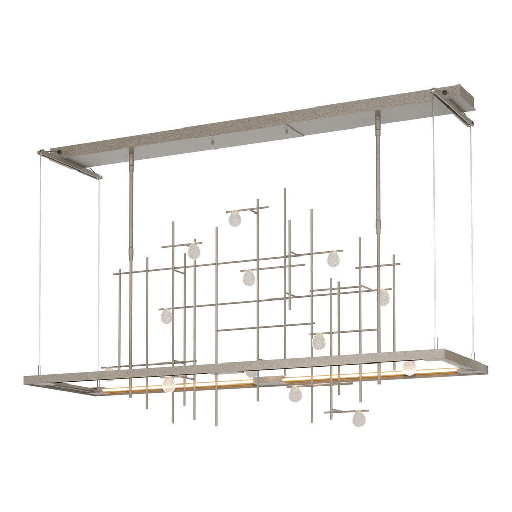 Hubbardton Forge - LED Pendant - Four Seasons - Dark Smoke- Union Lighting Luminaires Decor