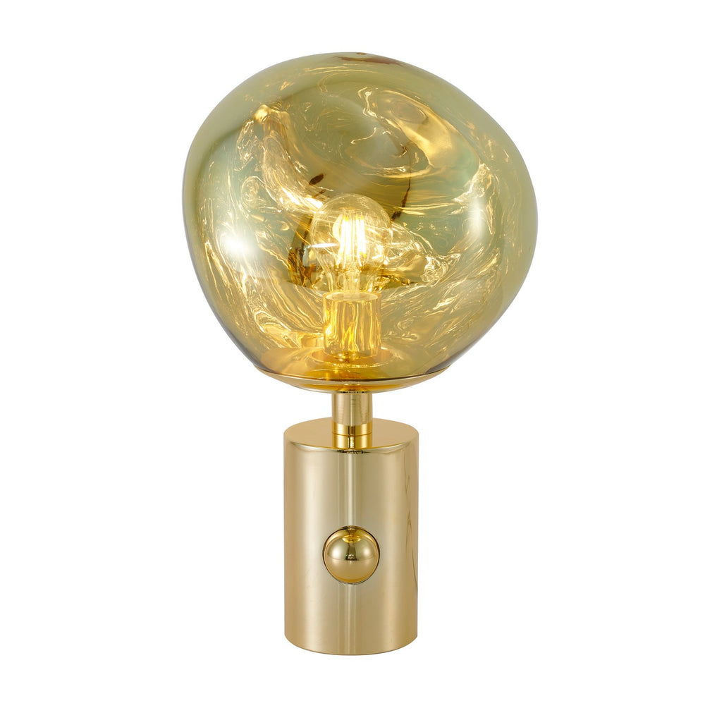 Bethel International Canada - One Light Table Lamp - Gold- Union Lighting Luminaires Decor