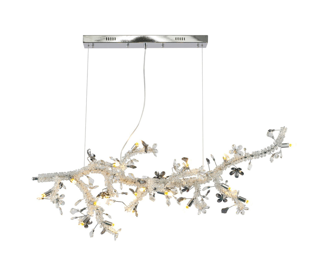 Bethel International Canada - 20 Light Chandelier - Chrome- Union Lighting Luminaires Decor