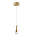Bethel International Canada - LED Pendant - Antique Gold- Union Lighting Luminaires Decor