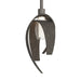 Hubbardton Forge - One Light Mini Pendant - Corona - Dark Smoke- Union Lighting Luminaires Decor