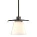 Hubbardton Forge - One Light Mini Pendant - Wren - Dark Smoke- Union Lighting Luminaires Decor