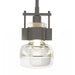 Hubbardton Forge - One Light Mini Pendant - Cuff - Dark Smoke- Union Lighting Luminaires Decor