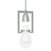 Hubbardton Forge - One Light Mini Pendant - Apothecary - Vintage Platinum- Union Lighting Luminaires Decor