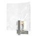 Hubbardton Forge - One Light Bath Sconce - Arc - Sterling- Union Lighting Luminaires Decor