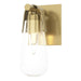 Hubbardton Forge - One Light Bath Sconce - Eos - Modern Brass- Union Lighting Luminaires Decor