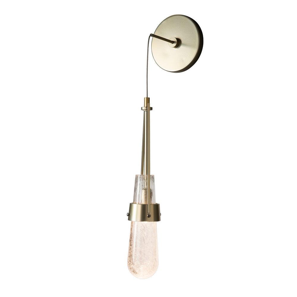 Hubbardton Forge - LED Wall Sconce - Link - Modern Brass- Union Lighting Luminaires Decor