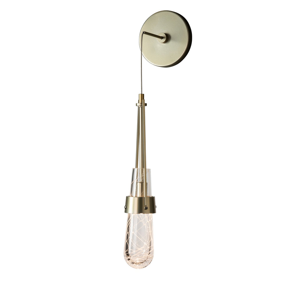 Hubbardton Forge - LED Wall Sconce - Link - Modern Brass- Union Lighting Luminaires Decor