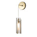 Hubbardton Forge - LED Wall Sconce - Exos Glass - Modern Brass- Union Lighting Luminaires Decor