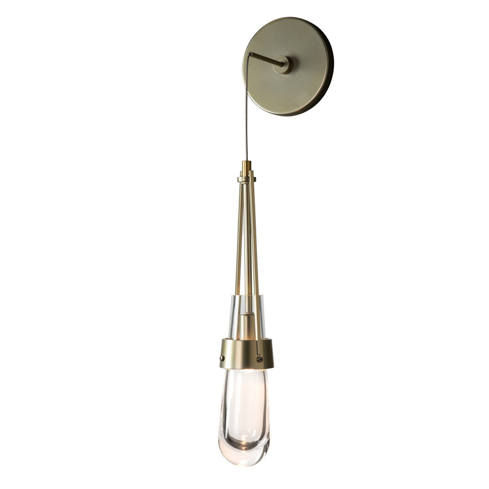 Hubbardton Forge - LED Wall Sconce - Link - Modern Brass- Union Lighting Luminaires Decor