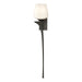 Hubbardton Forge - One Light Wall Sconce - Antasia - Dark Smoke- Union Lighting Luminaires Decor