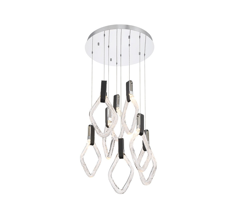 Lib & Co. Canada - LED Chandelier - Catania - Chrome- Union Lighting Luminaires Decor