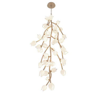 Lib & Co. Canada - LED Chandelier - Belluno - Champagne Gold- Union Lighting Luminaires Decor