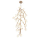 Lib & Co. Canada - LED Chandelier - Belluno - Champagne Gold- Union Lighting Luminaires Decor