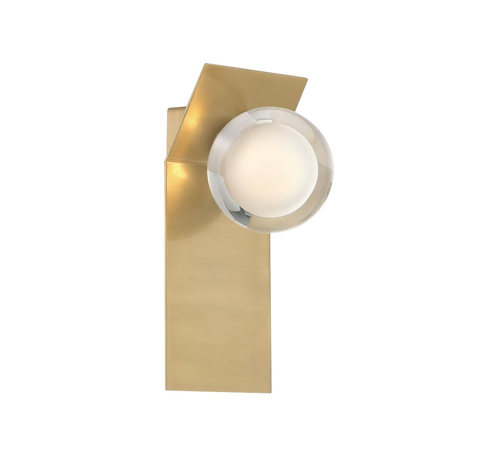 Lib & Co. Canada - LED Wall Mount - Vinci - Soft brass- Union Lighting Luminaires Decor