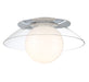Lib & Co. Canada - One Light Ceiling / Wall Mount - Ancona - Chrome- Union Lighting Luminaires Decor