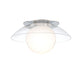 Lib & Co. Canada - One Light Ceiling / Wall Mount - Ancona - Chrome- Union Lighting Luminaires Decor