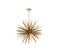 Lib & Co. Canada - Seven Light Chandelier - Trapani - Soft Brass- Union Lighting Luminaires Decor