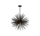 Lib & Co. Canada - Seven Light Chandelier - Trapani - Metallic Black- Union Lighting Luminaires Decor